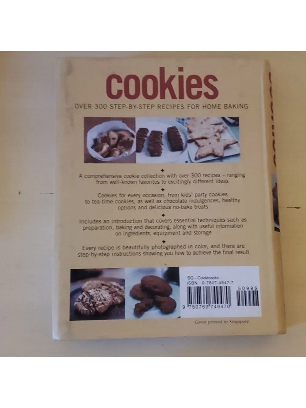 Cookies Recipe Book 300 Step By Step Recipes Softcover Yum Yummy Cookie